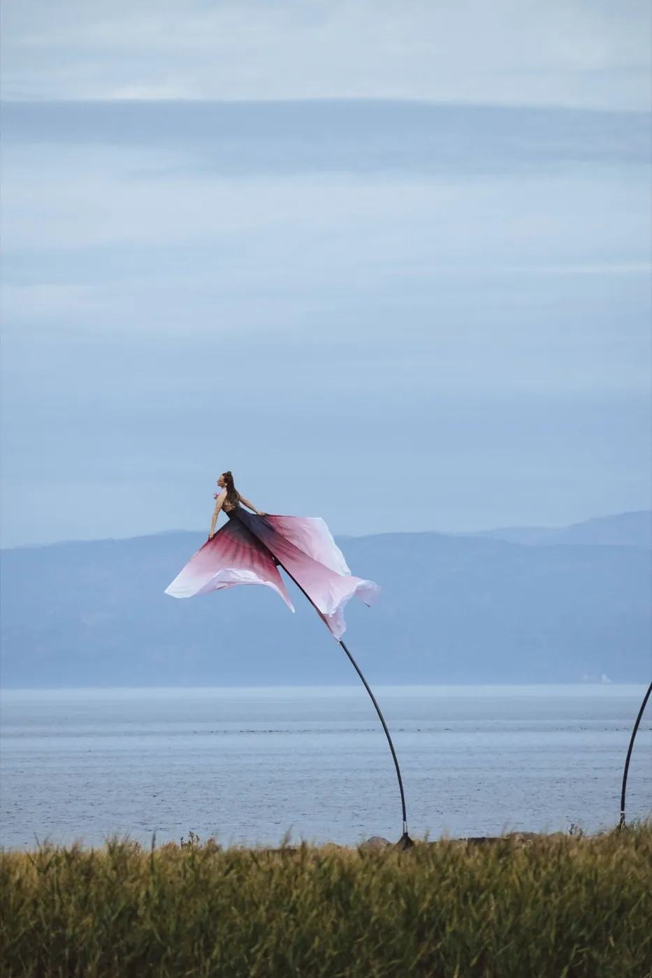 Look-Up : swaypole, Kamouraska (© Tristan Gevaux / lookuparts.ca)